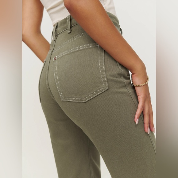 Reformation Cowboy High Rise Straight Jean - Picture 4 of 5